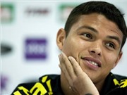 Bóng đá anh, ngoại hạng anh, lịch thi đấu euro 2012, Thiago Silva: Chặn Messi? Hãy làm dấu Thánh và cầu nguyện